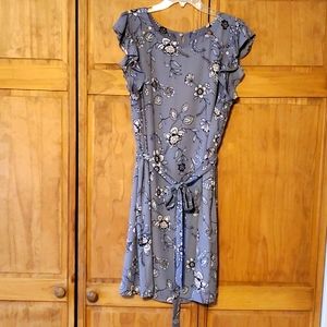 LOFT Flutter Sleeve Dress